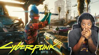 Cyberpunk 2077 - Lifepath Choices Trailer REACTION THIS GAME GOT HYPE LOL