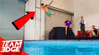 Belly Flop Punishment Challenge!!