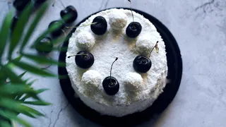 Raffaello Cake with Simple Ingredients | Easy Raffaello Cake Recipe