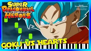 Goku Vs Hearts Theme Cover [Piano] Super Dragon Ball Heroes OST Naotoshi Shida Scene