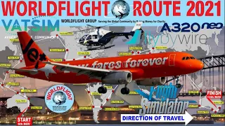 WorldFlight 2021 on Vatsim | MSFS2020 FBW A32NX - Return to Sydney