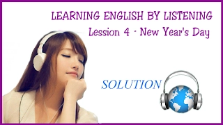 Eng4EVO - learning english by listening level 2 - lession 4 - New Year's Day