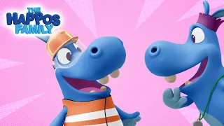 Happy Happy Happos I Happos Family Cartoon Full Episode Compilation | Cartoon for Kids I Boomerang