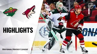NHL Highlights | Wild @ Coyotes 12/19/19