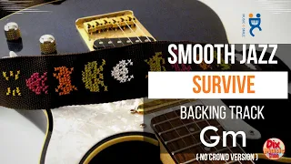 Backing track  SMOOTH Jazz - Survive (Without audience) in G minor (76 bpm)