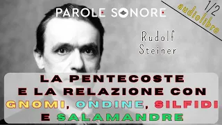 Rudolf Steiner  AUDIOLIBRO 1/2  LA PENTECOSTE E LA RELAZIONE CON GNOMI, ONDINE, SILFIDI E SALAMANDRE