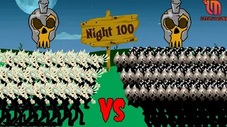 DESTROY THE HARDEST NIGHT WITH THE DEFEATABLE UNDEAD SKIN ARMY | STICK WAR LEGACY - KASUBUBKTQ