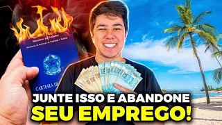 QUANTO DINHEIRO UM POBRE PRECISA PRA PARAR DE TRABALHAR!