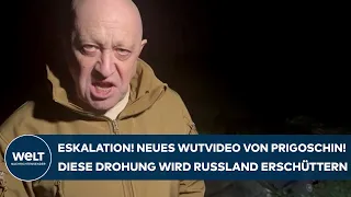 UKRAINE-KRIEG: Eskalation! Neues Wutvideo von Prigoschin! Diese Drohung wird Russland erschüttern