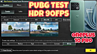OnePlus 10 Pro PUBG Test | Max Graphics | PUBG Gameplay | Gaming Test