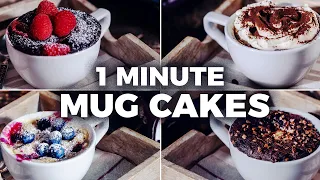 1 Minute Mug Cake Recipes: 6 easy and quick Microwave Mug Cakes