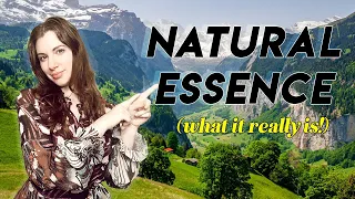 NATURAL essence- it's not what you think {kitchener style essences}