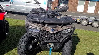 CFMOTO 450 vs Honda 420 comparison.