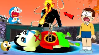 GTA 5 | SHINCHAN And FRANKLIN Survive The Attack Of GHOST RIDER and TERMINATOR In GTA 5