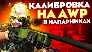 КАЛИБРОВКА НА AWP В НАПАРНИКАХ CS:GO