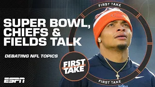 Teams close to a Super Bowl 🏆 Hollywood Brown to the Chiefs 🤩 Justin Fields' best fit 🧐 | First Take