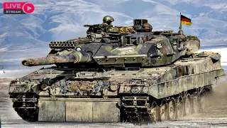 See How Germany's Newest LEOPARD 2A6 Tank for Ukraine Destroyed a Russian Tank Near Avdiivka