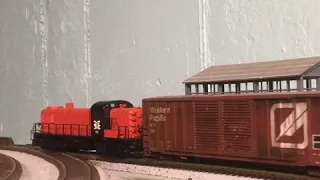 Alco RS-3 coming out of the yard - New Haven