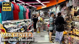 [BANGKOK] MBK Shopping Center "One Of Favorite Tourists Shopping Mall" | Thailand [4K HDR]