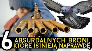 6 ABSURDALNYCH BRONI z gier, które istnieją naprawdę