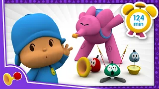 🔊 POCOYO em PORTUGUÊS do BRASIL - Aprenda Os Sons [124 min] | DESENHOS ANIMADOS para crianças