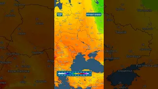 Прогноз погоди на 28 серпня: сильна спека в Україні! Вночі можлива гроза на Чернігівщині та Сумщині!