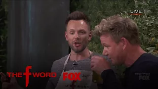 Joel McHale Makes Gordon Laugh So Hard He Chokes | Season 1 Ep. 4 | THE F WORD