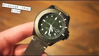 Spinnaker Spence Drab 200M Dive Watch Review