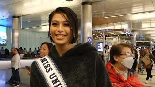 Michelle Dee arrives in US ahead of Miss Universe pageant | ABS-CBN News