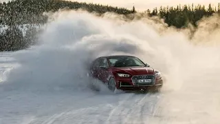 QUATTRO AUDI TURBO POWER vs SNOW Compilation