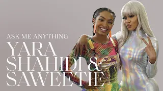 Saweetie & Yara Shahidi Talk 2021 Anthems, Best Friends and Staying Creative | #AskMeAnything | ELLE