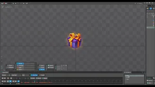 gift box spine animation