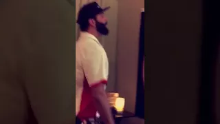 Georgia fan goes crazy after rose bowl victory