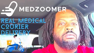 Medical Courier Route. Did I meet My goal $50/hr LAST MEDZOOMER RUN ?