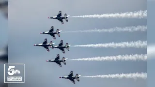Air Force Graduation and Thunderbird flyover
