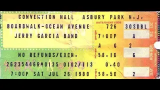LTT: Jerry Garcia Band 07.26.1980 Asbury Park, NJ Complete Late Show AUD
