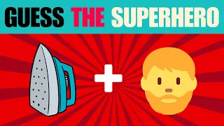 Guess The Superhero By Emoji: Marvel, DC Superhero Quiz