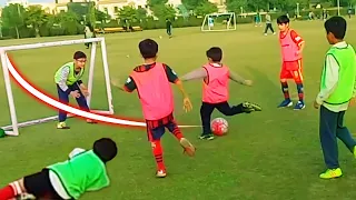 KIDS IN FOOTBALL UNEXPECTED TRICK SHOTS 2020 PART 2! FUNNY FAILS SKILLS GOALS