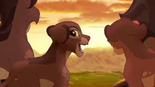 The Lion Guard: Kion and his Guard arrived at the Tree of Life