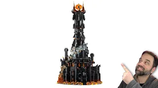 LEGO Lord of the Rings Barad-Dur official reveal & thoughts! 5471 pieces $460 with Sauron! 10333