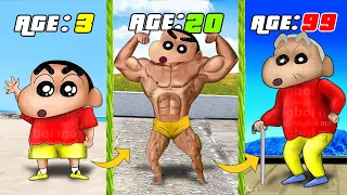 SURVIVING 99 YEARS AS SHINCHAN IN GTA 5....