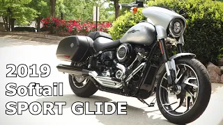 19 SOFTAIL SPORT GLIDE | Test Ride and Overview