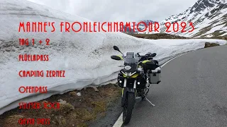 Manne's Fronleichnamtour 2023 mit Aprilia Tuareg 660 - Flüela - Ofenpass - Stilfser Joch - Gavia