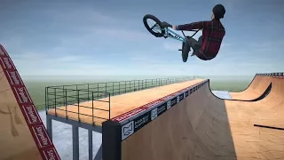 New BMX Game! We play BMX Streets: PIPE