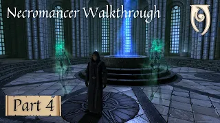 Skyrim Necromancer Playthrough - Collage of Winterhold questline (Necromantic Grimoire) PART 4