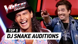 BEST DJ SNAKE Blind Auditions in The Voice