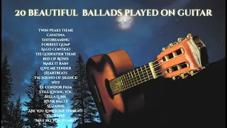 20 BEAUTIFUL BALLADS PLAYED ON GUITAR - fingerstyle guitar arrangements by soYmartino