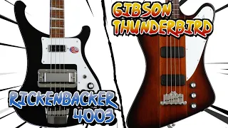 Rickenbacker 4003 vs. Gibson Thunderbird with Nicki Tedesco