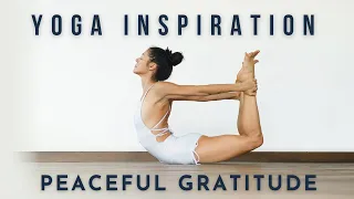 Yoga Inspiration: Peaceful Gratitude | Meghan Currie Yoga