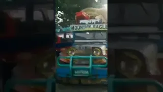 The passenger jeep,Only in the Philippines.